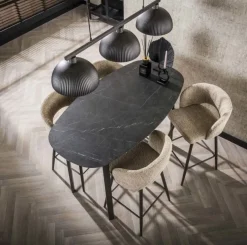 Amsterdam Onyx baaripöytä 140cm