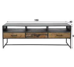 Amsterdam TV-taso 150cm