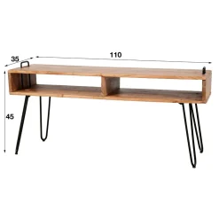Amsterdam tv-taso 110cm, Akaasiapuu