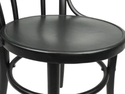 Bistro ruokapöydän tuoli, musta