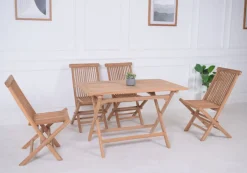 Borneo tiikkipöytä 70x120, tiikki