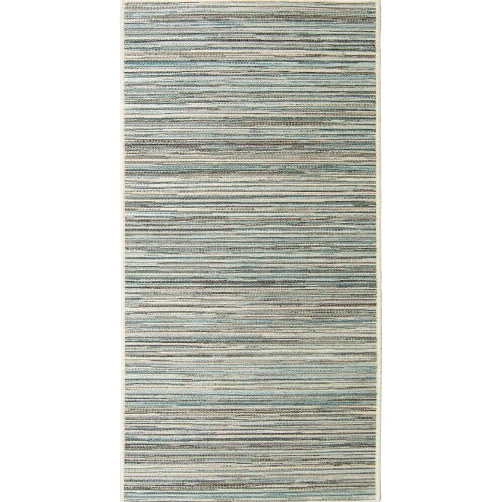 Brighton käytävämatto 80 cm turkoosi