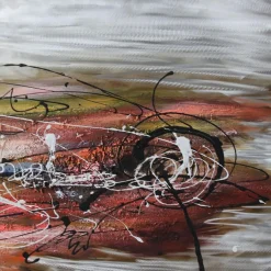 Canvastaulu 60x60, metallisävy