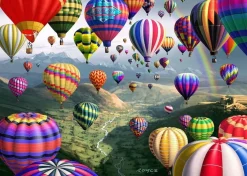 Canvastaulu 100 x 140 x 4 cm Balloonland 1