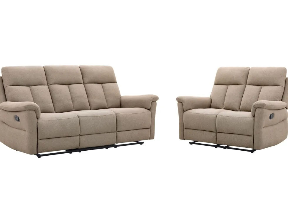 Grand 3+2 sohvakalusto mekanismeilla, beige