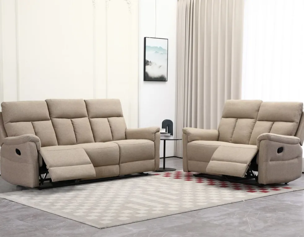 Grand 3+2 sohvakalusto mekanismeilla, beige