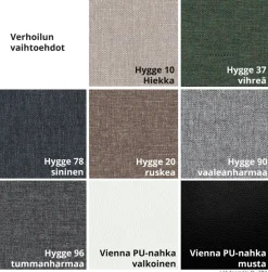 Halla tammi ruokaryhmä kuudelle, eri värejä
