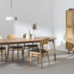 Hans K Rainbow ruokapöytä, 205cm tammi