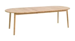 Hans K Rainbow ruokapöytä, 205cm valkoöljytty tammi