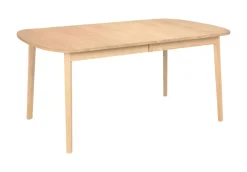 Hans K Rainbow ruokapöytä, 162cm valkoöljytty tammi