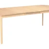 Hans K Rainbow ruokapöytä, 142cm valkoöljytty tammi