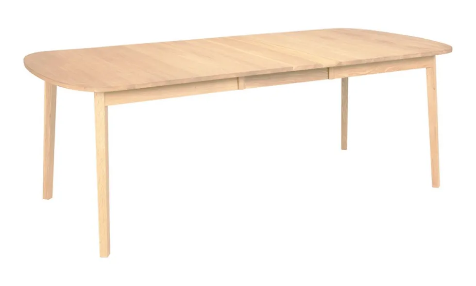 Hans K Rainbow ruokapöytä, 142cm valkoöljytty tammi