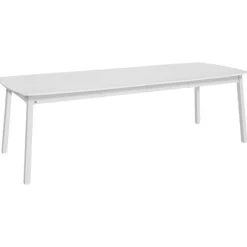 Hans K Verona-ellipsi ruokapöytä 160cm, valkoinen