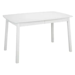Hans K Verona-ellipsi ruokapöytä 137cm, valkoinen