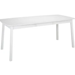 Hans K Verona-ellipsi ruokapöytä 137cm, valkoinen