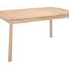 Hans K Verona ruokapöytä 137cm, valkoöljytty tammi