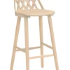 Hans K Y5-baarituoli, 63cm valkoöljytty tammi