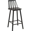 Hans K ZigZag baarituoli 63cm, musta