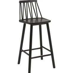 Hans K ZigZag baarituoli 63cm, musta
