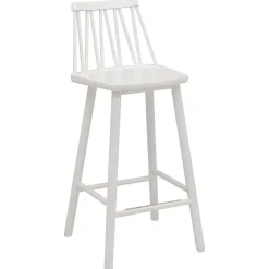 Hans K ZigZag baarituoli 63cm, valkoinen