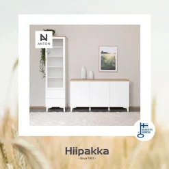 Hiipakka Anton vitriini 50cm