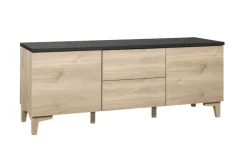 Hiipakka Niklas tv-taso 150 cm, umpiovilla ja laatikoilla