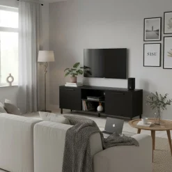 Hiipakka Solo TV-taso 166cm, musta