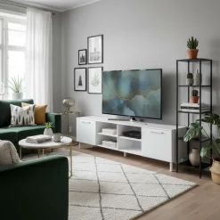 Hiipakka Solo TV-taso 220 cm, valkoinen