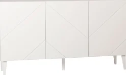 Hiipakka Vilja senkki 150cm umpiovilla, valkoinen