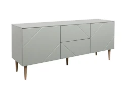 Hiipakka Vilja tv-taso 150cm 2 ovea ja 2 ltk, vihreä