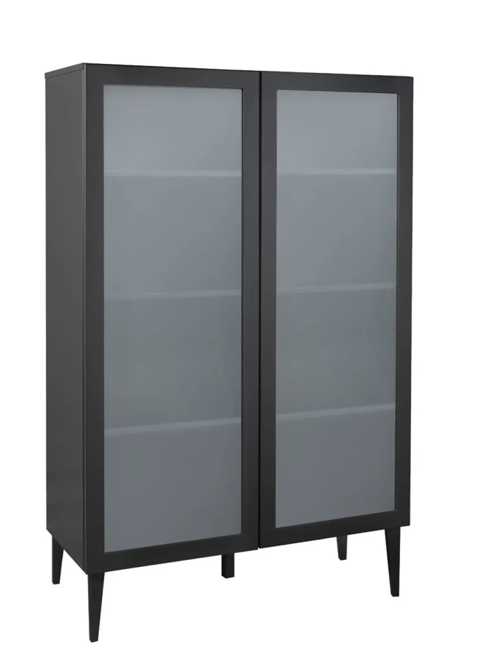 Hiipakka Vilja vitriini 100cm, musta
