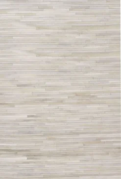 Härännahka-matto vaalea, raita 160x230 cm