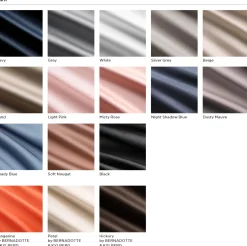Hästens Satin Pure tyynyliina, eri vaihtoehtoja