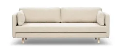 Interface Twin vuodesohva Leaf verhoilulla, beige