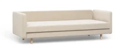 Interface Twin vuodesohva Leaf verhoilulla, beige