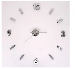 Interstil Sticker clock seinäkello