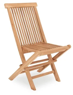 Jaava taittotuoli, tiikkiä