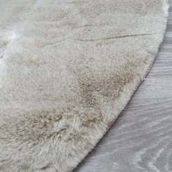 Jasmine matto, pellava, pyöreä