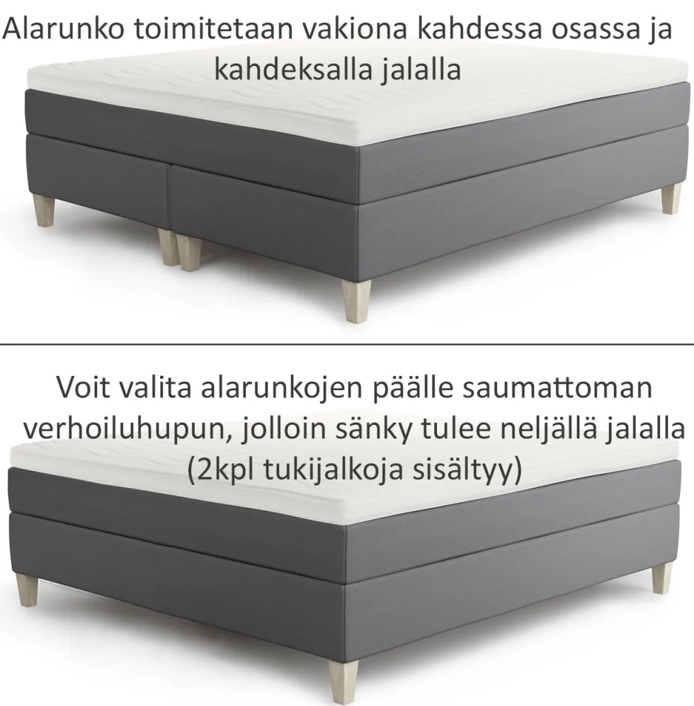 Jensen Carat jenkkisänky 160x200cm