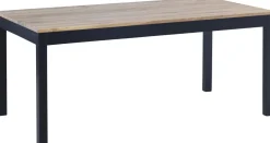 Kaski ruokaryhmä 180x90 + 6 Nurmi tuolia, musta-tammi
