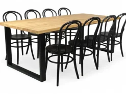 Koski tammi ruokaryhmä Bistro tuoleilla kahdeksalle