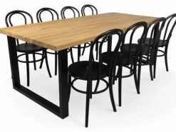 Koski tammi ruokaryhmä Bistro tuoleilla kahdeksalle