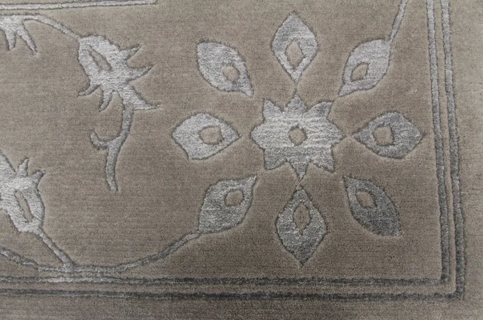 Kulta Tibet matto, harmaa, 200x300 cm