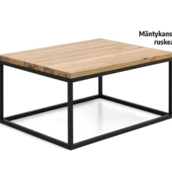 Lankku sohvapöytä 60x80, eri värejä