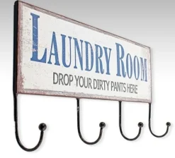 Laundry-naulakko, 4 koukkuinen