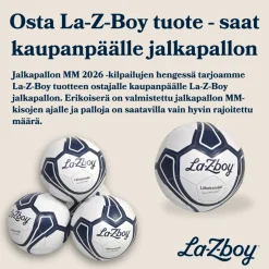 La-Z-Boy Empire recliner mekanismituoli, musta nahka