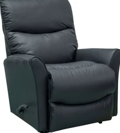 La-Z-Boy Rowan recliner mekanismituoli, musta nahka