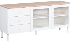 Lehto senkki 151cm, valkoinen/tammi