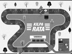 Liikennematto Formula 100x150cm