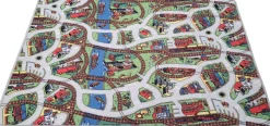 Liikennematto Railway, 140x200 cm